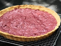 Photo de la Recette: TARTE FRAMBOISE FACON TARTE CITRON MERINGUEE