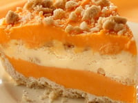 Photo de la Recette: Tarte Onctueuse à la Crème Glacée à L'orange