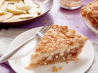 Photo de la Recette: TARTE POMMES ET CARAMEL AVEC FROMAGE DANOIS