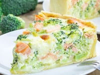 Photo de la Recette: Tarte Saumon Brocolis