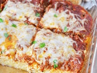 Photo de la Recette: Tarte Spaghetti au Four avec du Fromage Cottage