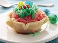 Photo de la Recette: Tartelettes au Sorbet de Pâques