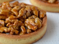 Photo de la Recette: Tartelettes aux Noix Caramel au Beurre Salé