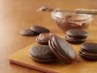 Photo de la Recette: Tartelettes Whoopie Garnies De Chocolat