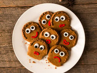 Photo de la Recette: Têtes de Bonshommes en Pain D’épice