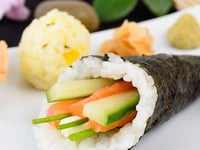 Photo de la Recette: Temaki Sushis