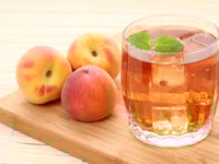 Photo de la Recette: Thé Glacé Menthe Pêche