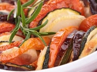 Photo de la Recette: Tian aux 2 Viandes, Tomates et Courgettes au Four