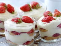 Photo de la Recette: Tiramisu aux Fraises Facile