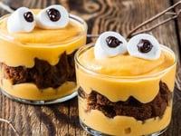 Photo de la Recette: Tiramisu de Potiron Chocolaté pour Halloween