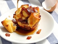 Photo de la Recette: TIRE SUR MUFFINS BACON FRANÇAISE TOAST