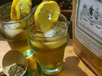 Photo de la Recette: Tisane Glacée Menthe Gingembre