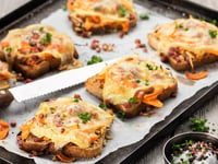 Photo de la Recette: Toasts aux Légumes-racines