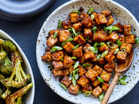 Photo de la Recette: Tofu Caramélisés à L'érable