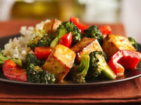 Photo de la Recette: Tofu Orange et Sésame au Brocoli