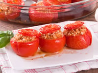 Photo de la Recette: Tomates Farcies au Thon Sans Gluten