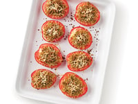 Photo de la Recette: Tomates Gratinées aux Herbes et Parmesan