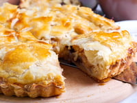 Photo de la Recette: Tourte aux Pommes et Pain D'épices