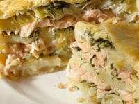 Photo de la Recette: Tourte de Saumon à L'aneth