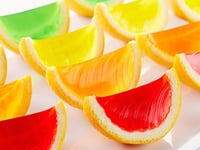 Photo de la Recette: Tranches de Jell-O aux Fruits