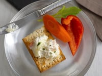 Photo de la Recette: Trempette Alfredo aux Crevettes