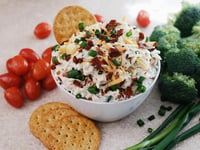 Photo de la Recette: Trempette au Bacon et au Fromage