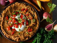 Photo de la Recette: Trempette aux Haricots à la Mexicaine