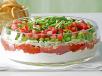 Photo de la Recette: Trempette Étagée des Fêtes