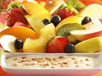 Photo de la Recette: TREMPETTE POUR FRUITS À L'ÉRABLE