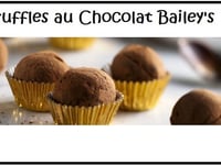 Photo de la Recette: Truffes au Chocolat Baileys