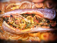 Photo de la Recette: Truite Farcie Festin de la Mer