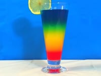 Photo de la Recette: Un Cocktail Sans Alcool Arc-En-Ciel Pour Vos Enfants