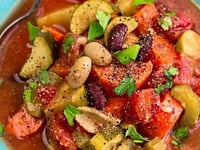 Photo de la Recette: Une Bonne Soupe Minestrone à la Mijoteuse, Un Vrai Délice D'automne