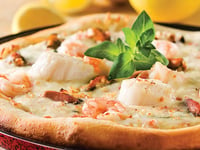 Photo de la Recette: Une Délicieuse Pizza Fruits de Mer