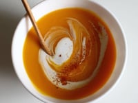 Photo de la Recette: Velouté Corail Patate Douce et Carottes Sans Gluten