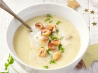 Photo de la Recette: Velouté de Panais aux Noisettes Grillées