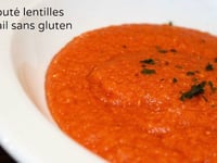 Photo de la Recette: Velouté Lentilles Corail Sans Gluten au Companion