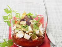 Photo de la Recette: Verrine Tomate Feta