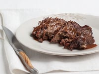 Photo de la Recette: Viande Braisée Au Vin Rouge