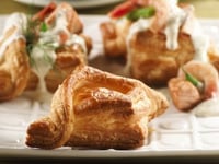 Photo de la Recette: VOL-AU-VENT AUX FRUITS DE MER