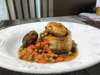 Photo de la Recette: Vol au Vent de Boeuf et Sauce du Chasseur