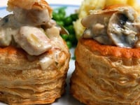 Photo de la Recette: Vol au Vent de ris D'agneau