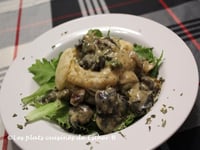 Photo de la Recette: Vol-au-vent D'escargots Crémeux