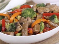 Photo de la Recette: Wok de Boeuf aux Légumes Croquants