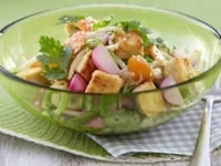 Photo de la Recette: Wok de Légumes et dés de Tofu au Sésame