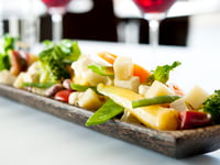 Photo de la Recette: Wok de Légumes et Tofu aux Éclats D’arachides Citron et Fromage Allégro 4 % Herbes et Épices