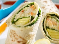 Photo de la Recette: Wrap de Crabe à L’indienne