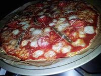 Photo de la Recette: Wrap'izza Napolitaine *pizza façon wrap*