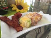 Photo de la Recette: Zucchinis Bacon Fromage