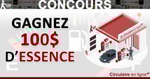 Gagnez 100$ d'Essence